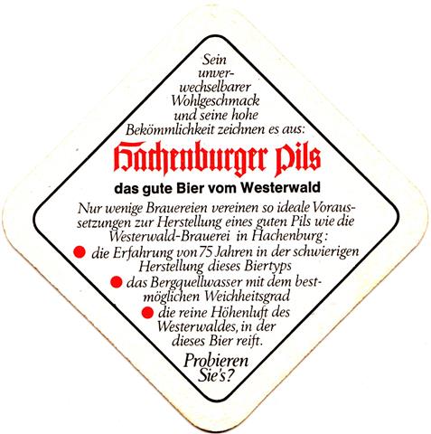 hachenburg ww-rp hachenburger mit 75 2b (raute185-prbieren sies-schwarzrot)